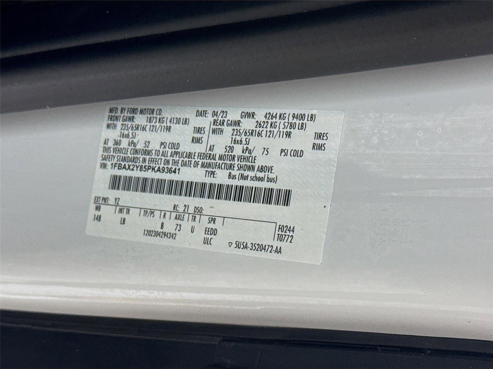 Used 2023 Ford Transit 350 XLT image 29