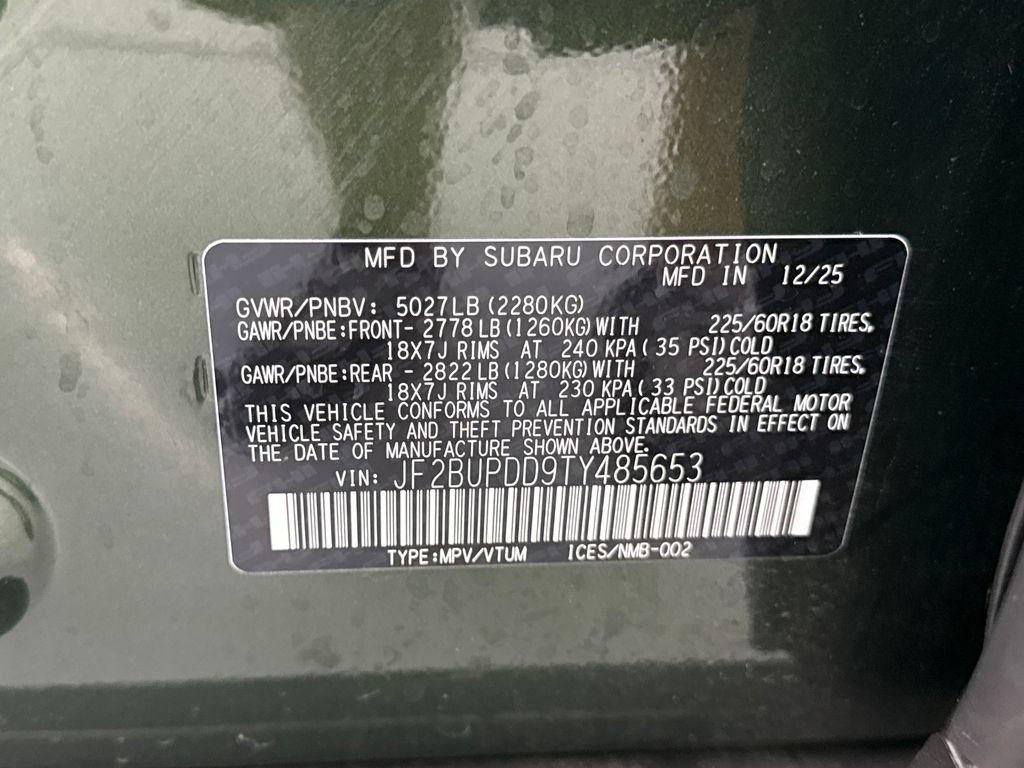 Certified 2026 Subaru Outback Limited AWD/4WD image 30
