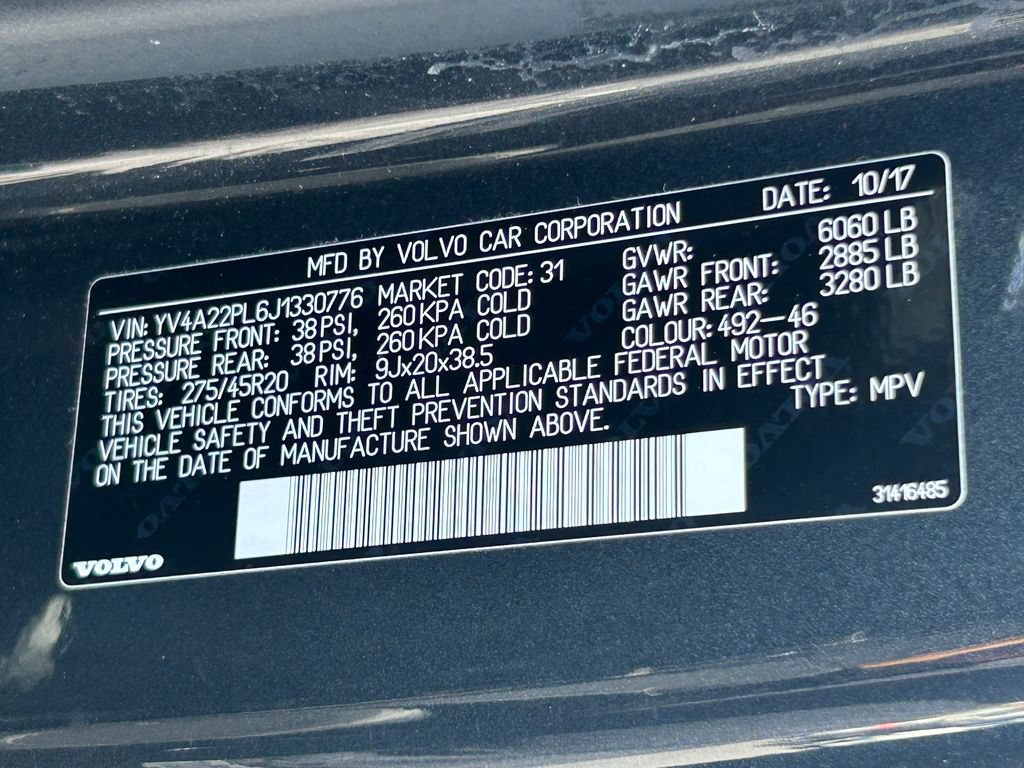 Used 2018 Volvo XC90 T6 Inscription AWD/4WD image 39