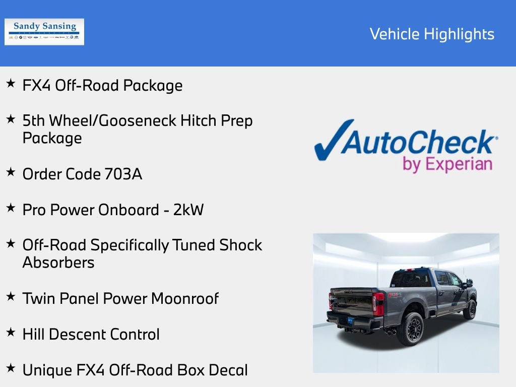 New 2025 Ford F250 Platinum image 9