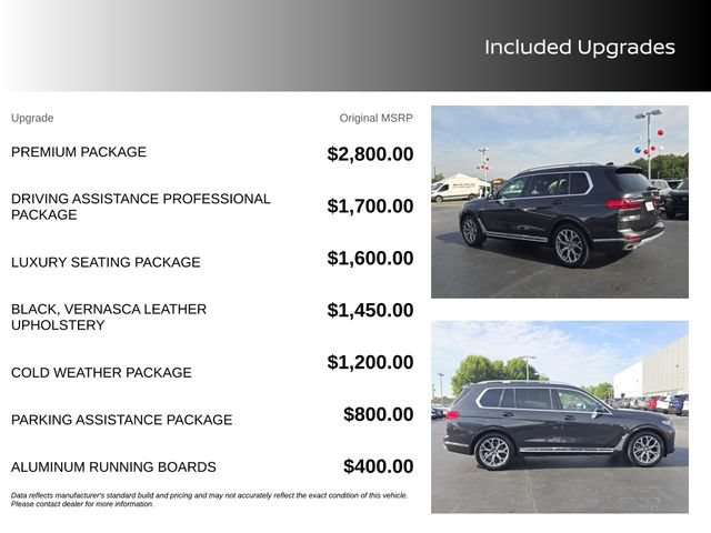 Used 2020 BMW X7 xDrive40i w/ Premium Package AWD/4WD image 13