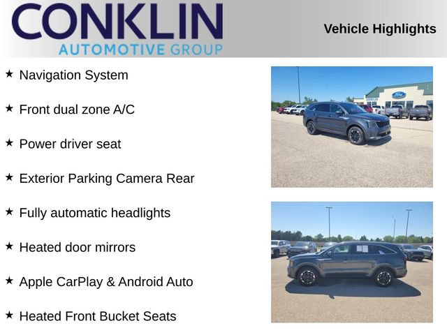 Used 2024 Kia Sorento S AWD/4WD image 2