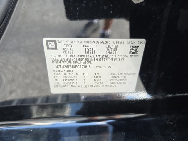 Used 2015 GMC Sierra 1500 Denali w/ Driver Alert Package AWD/4WD image 40