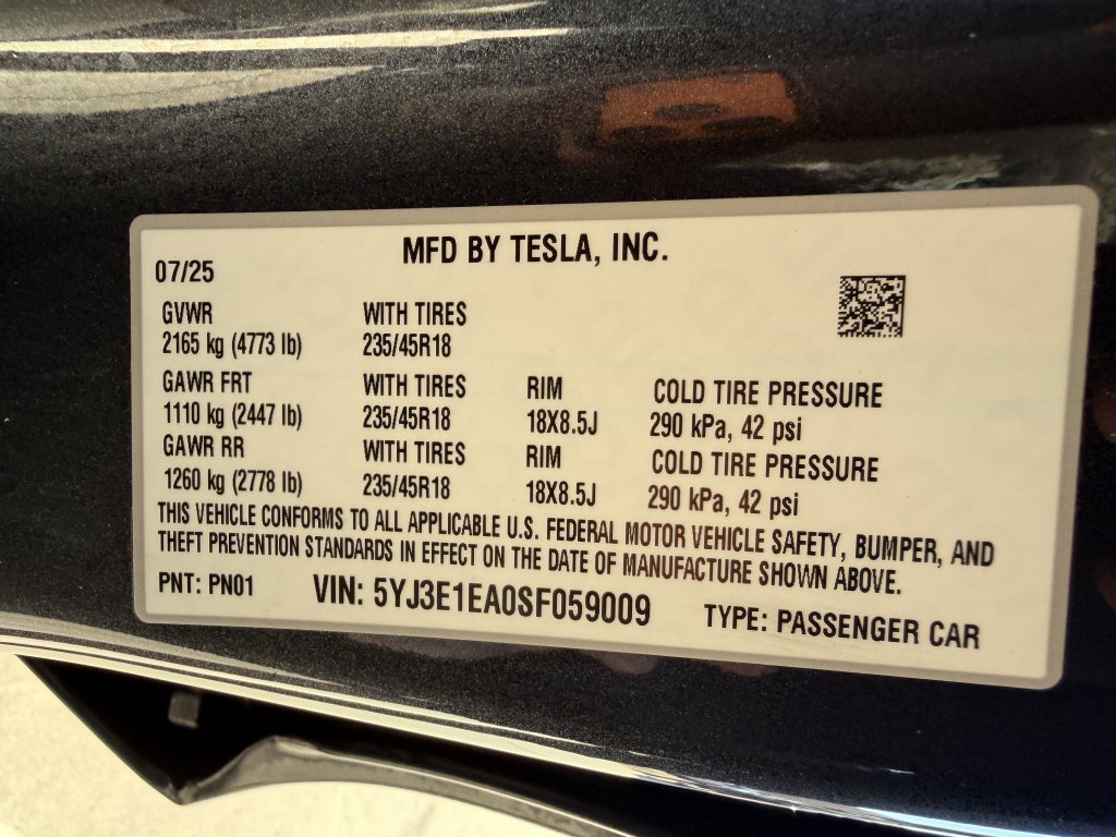 Used 2025 Tesla Model 3 Long Range RWD image 49