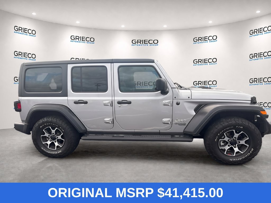 Used 2018 Jeep Wrangler Unlimited Sport S AWD/4WD image 2