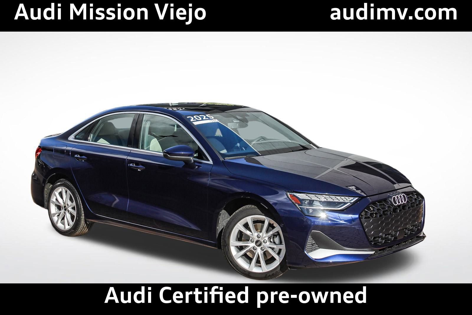 Certified 2025 Audi A3 2.0T Premium w/ Convenience Package