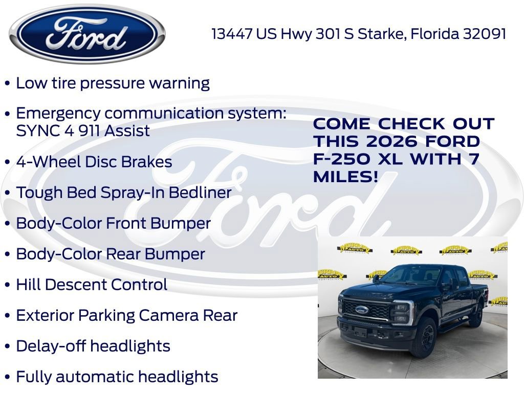 New 2026 Ford F250 XL w/ STX Appearance Package image 30