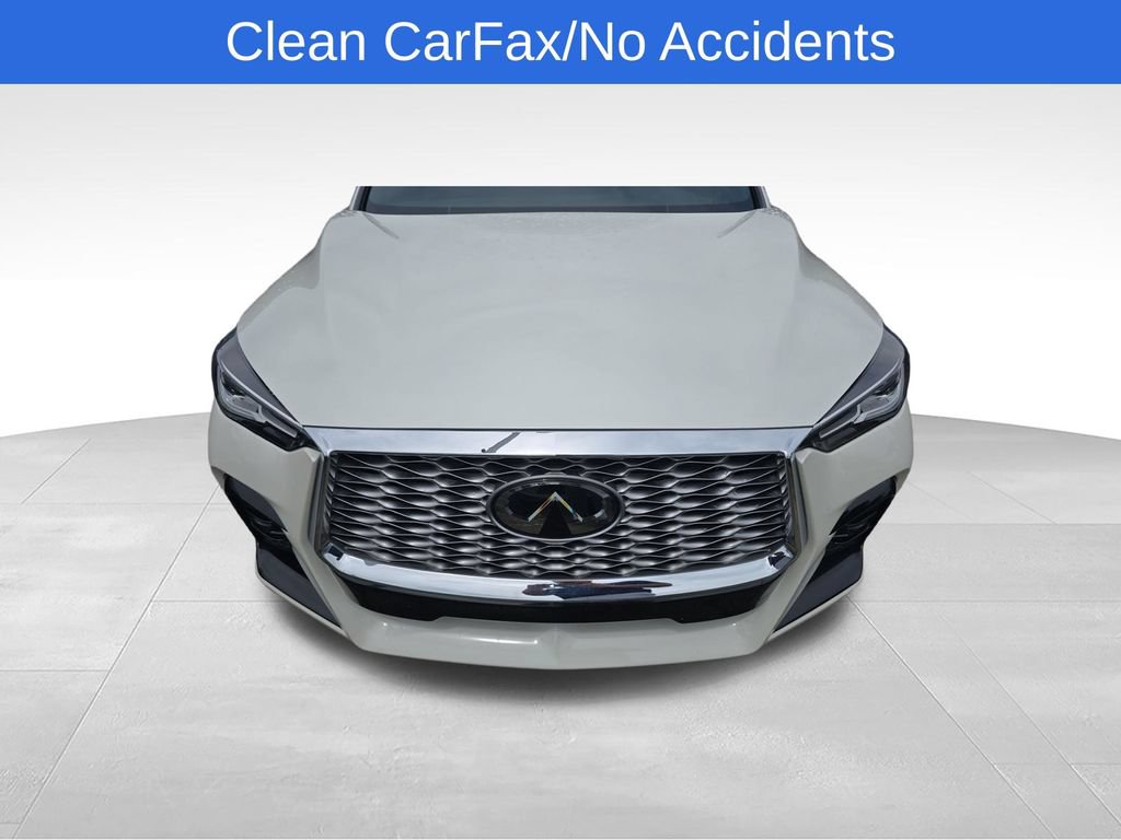 Used 2023 INFINITI QX55 Luxe w/ Cargo Package AWD/4WD video 2