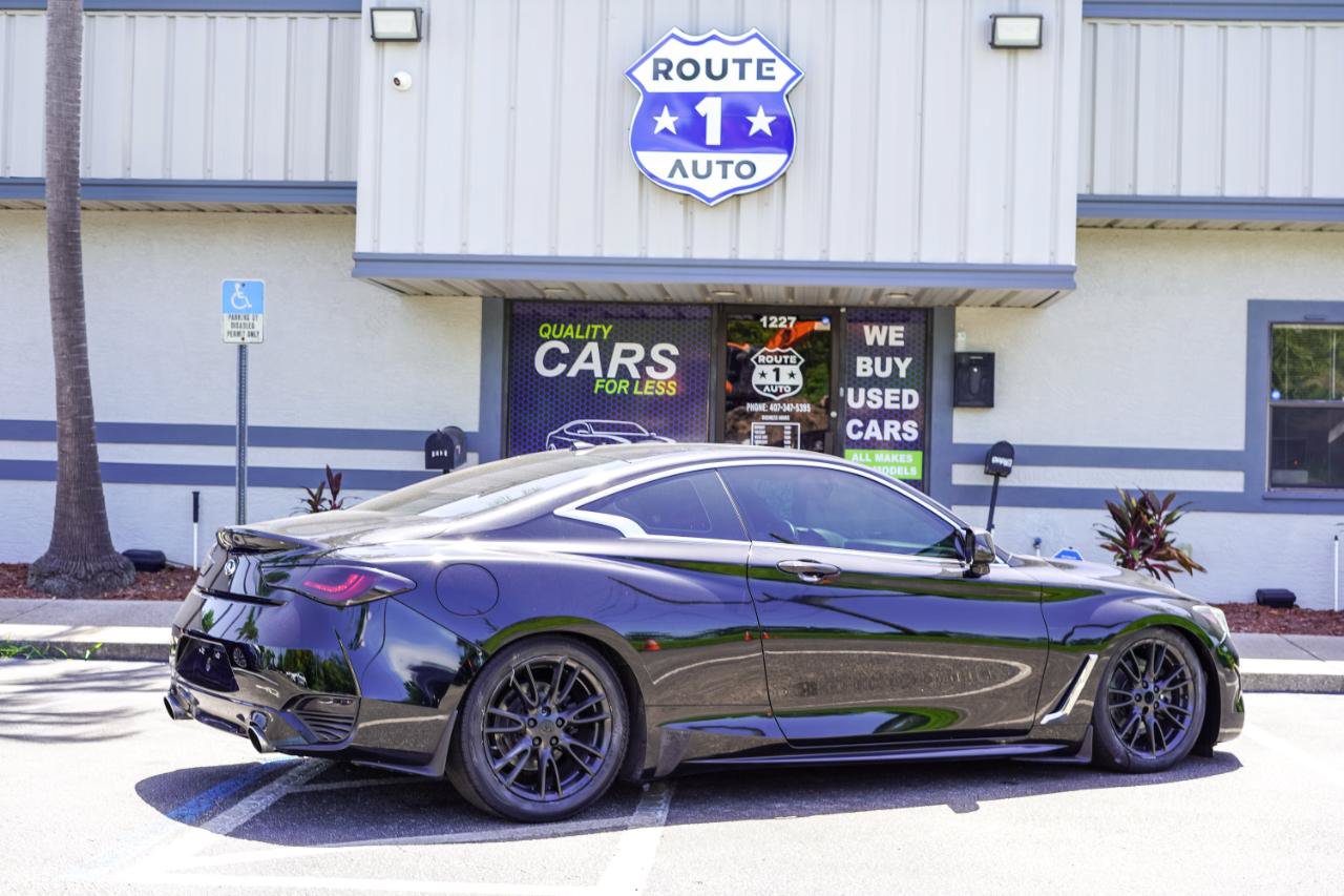 Used 2017 INFINITI Q60 3.0t w/ Premium Plus Package 3.0T RWD image 14