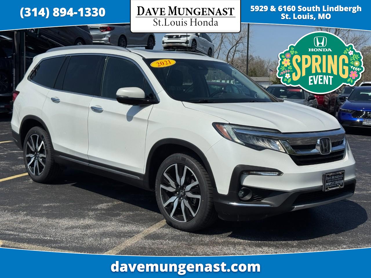 Used 2021 Honda Pilot Touring image 1