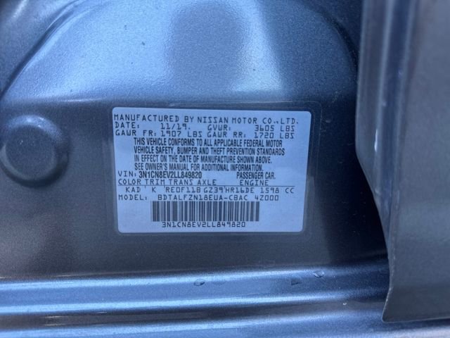 Used 2020 Nissan Versa SV image 31