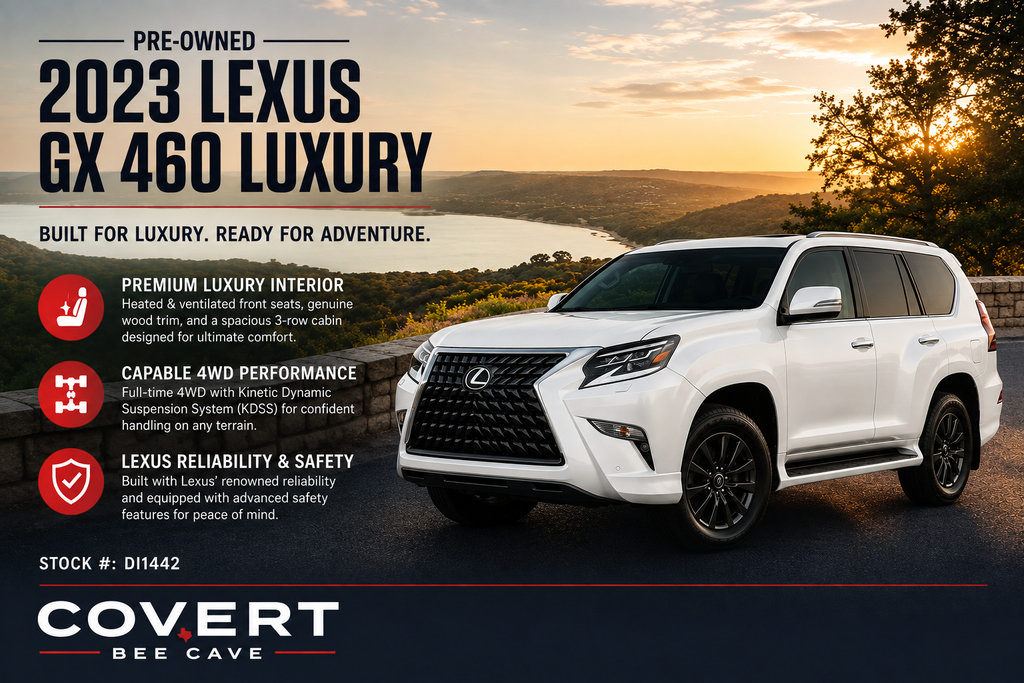 Used 2023 Lexus GX 460 Luxury w/ Sport Design Package