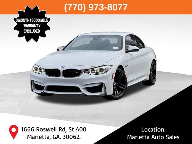 Used 2017 BMW M4 Convertible w/ Executive Package image 1