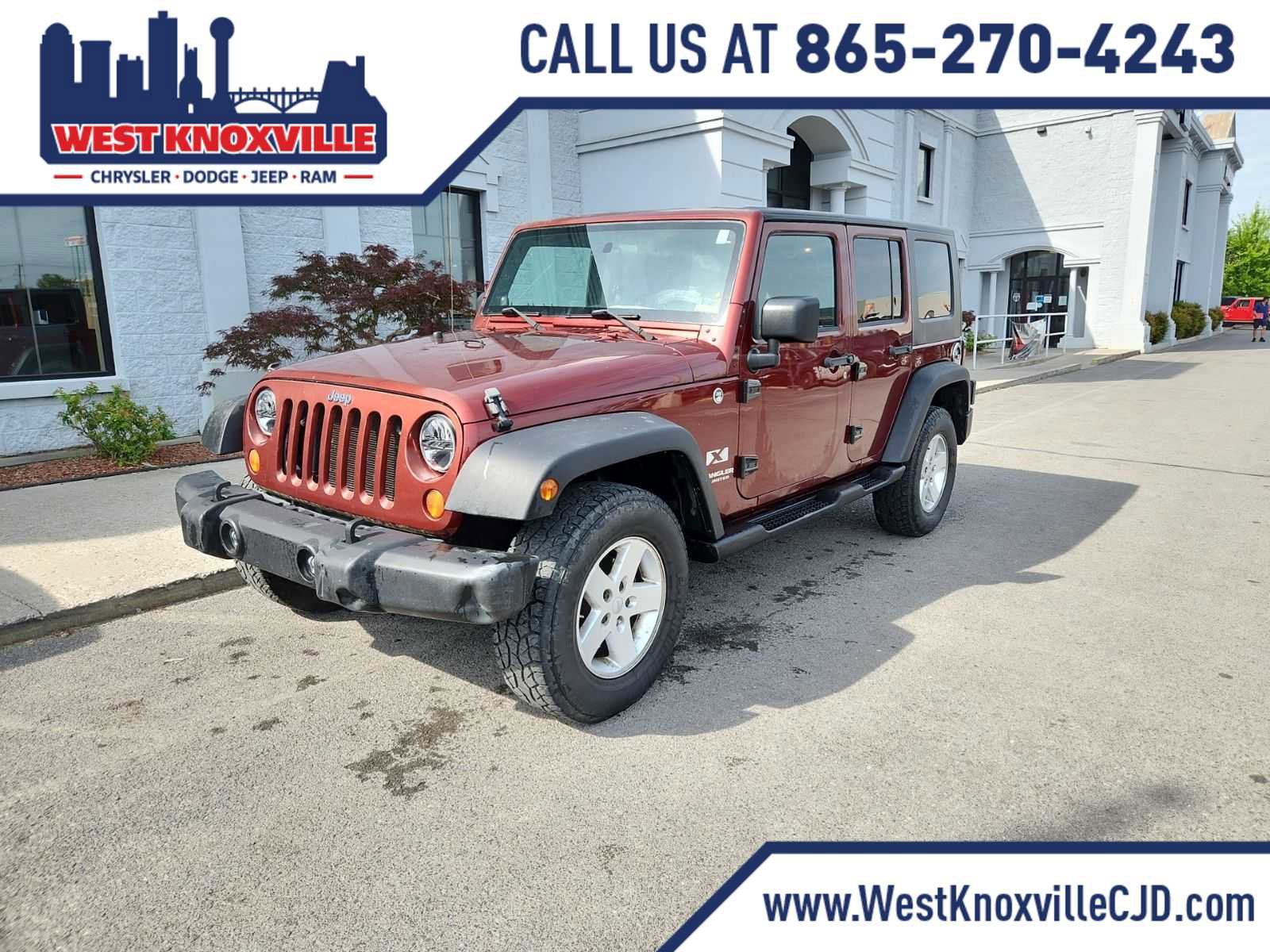 Used 2008 Jeep Wrangler Unlimited X AWD/4WD image 1
