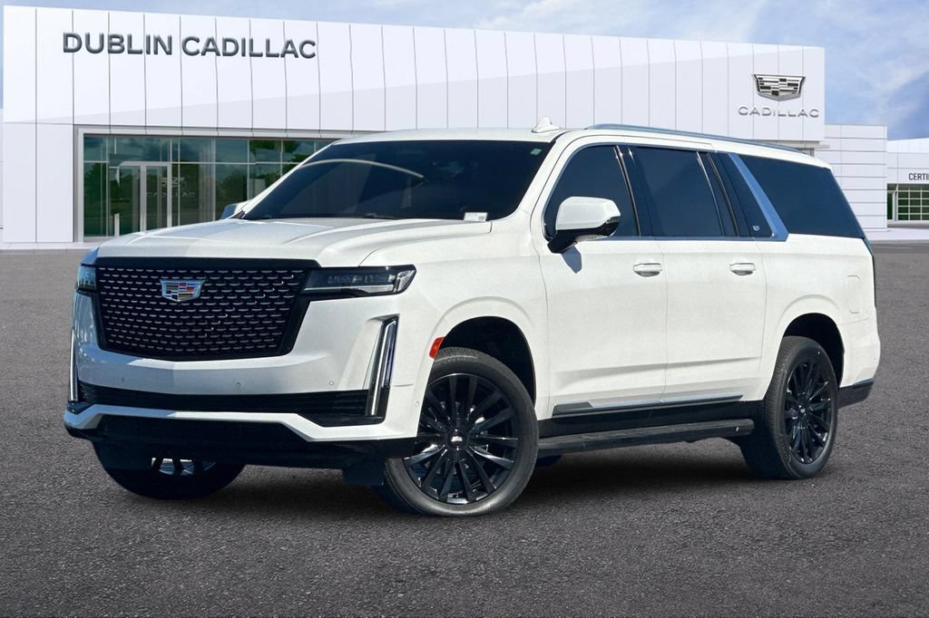 Certified 2021 Cadillac Escalade ESV Premium Luxury w/ Driver Assist Tech Package AWD/4WD image 8