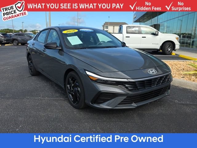 Certified 2026 Hyundai Elantra Sport