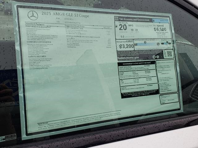 New 2025 Mercedes-Benz GLE 53 AMG 4MATIC Coupe image 32