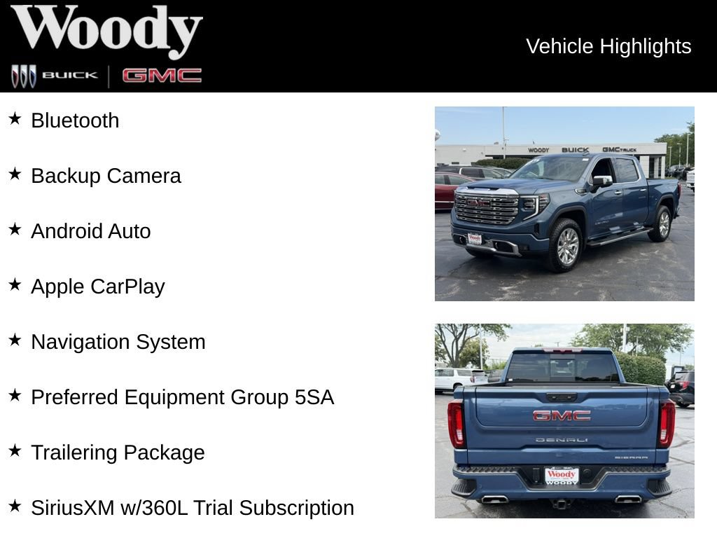 Certified 2025 GMC Sierra 1500 Denali AWD/4WD image 3