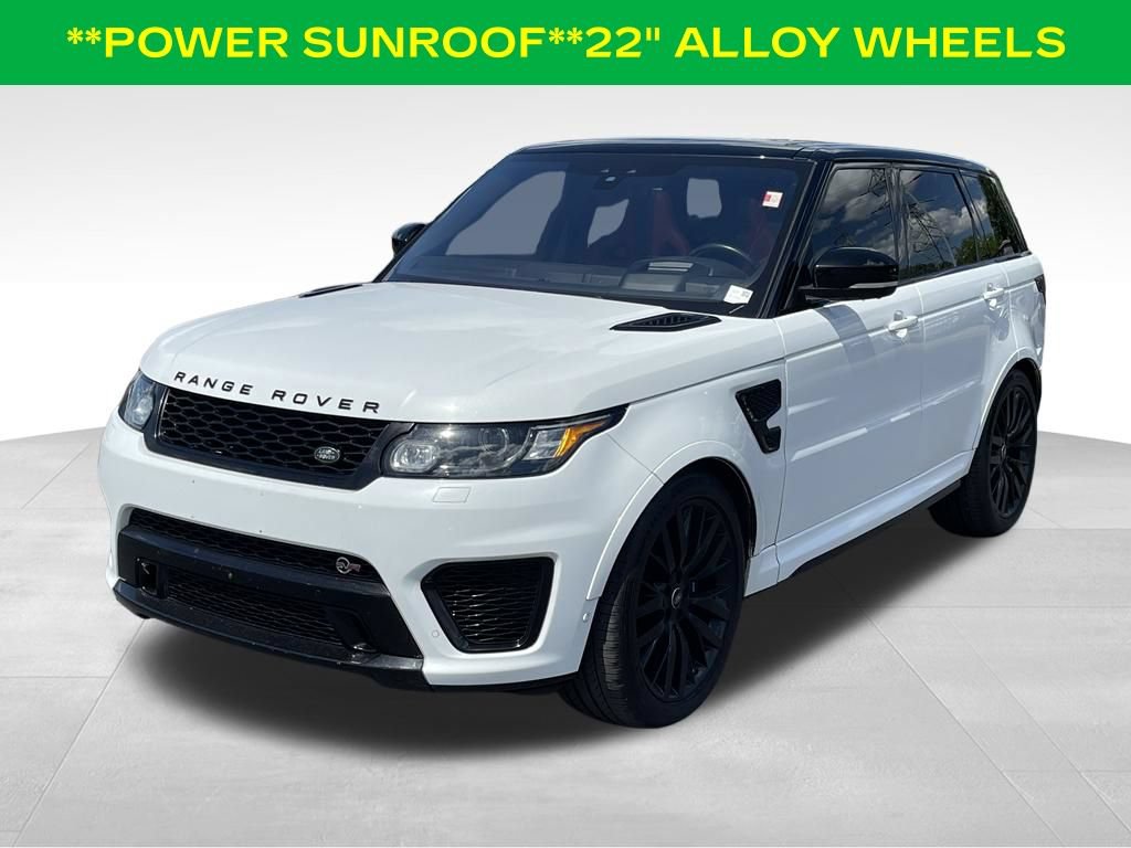 Used 2017 Land Rover Range Rover Sport SVR AWD/4WD image 4