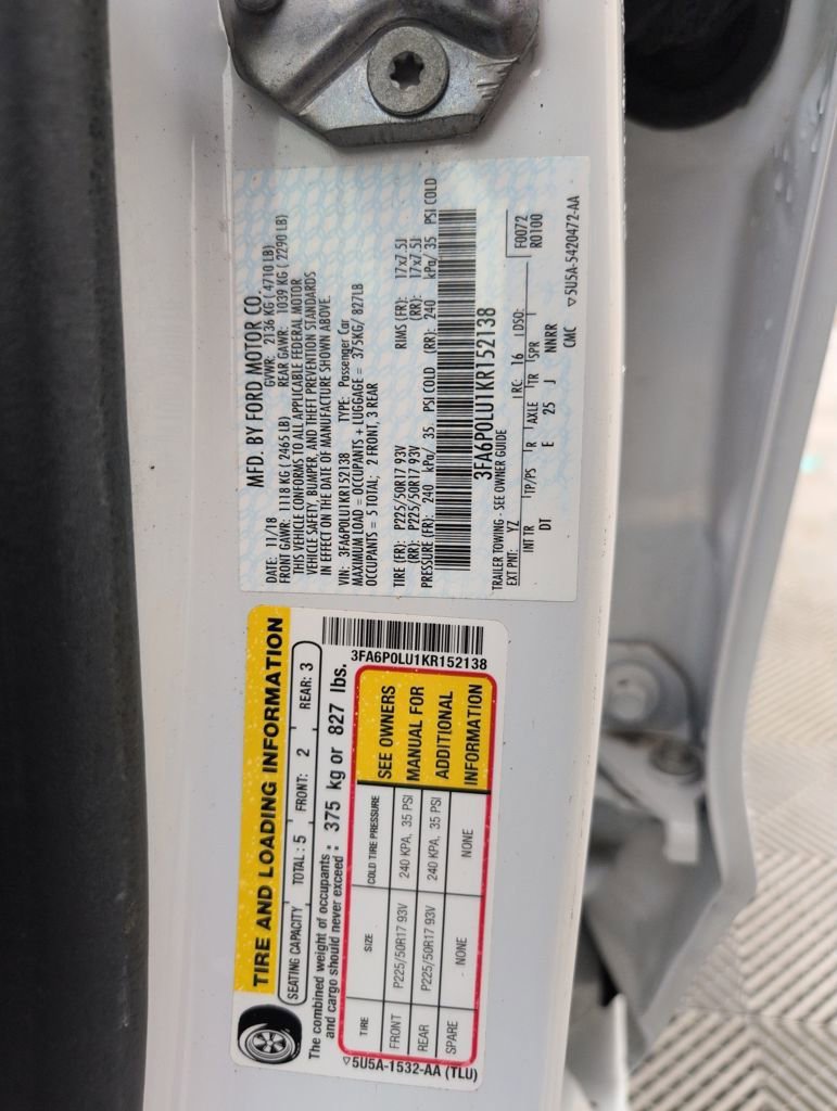 Used 2019 Ford Fusion SE image 48