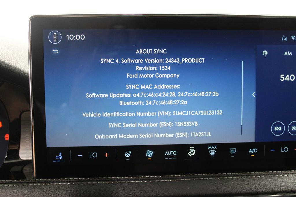 New 2025 Lincoln Corsair FWD w/ Equipment Group 101A image 50