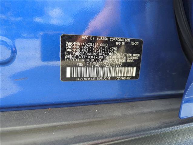 Used 2022 Subaru WRX Premium image 28