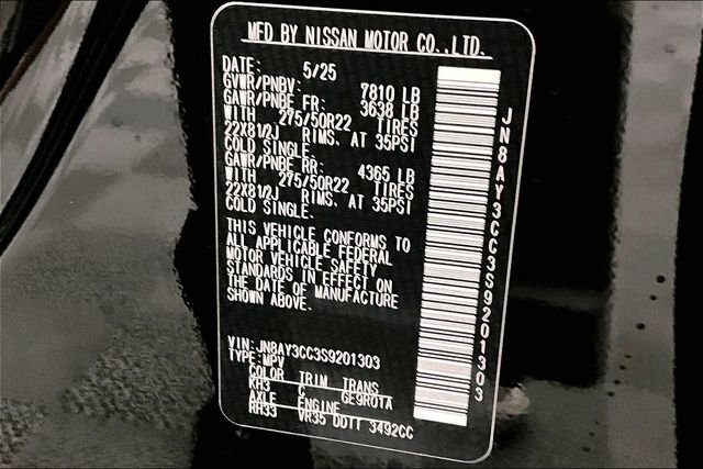 New 2025 Nissan Armada Platinum Reserve image 37