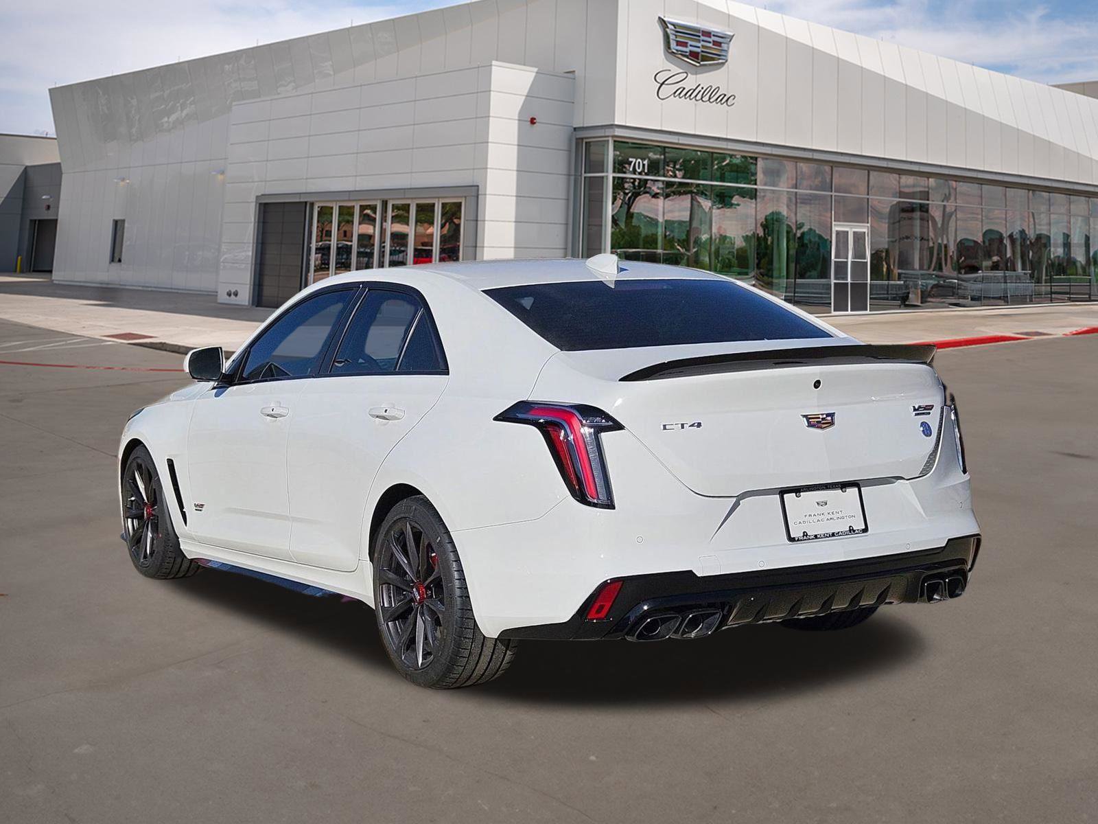 New 2026 Cadillac CT4 V Blackwing w/ LPO, Red Accent Package RWD image 4