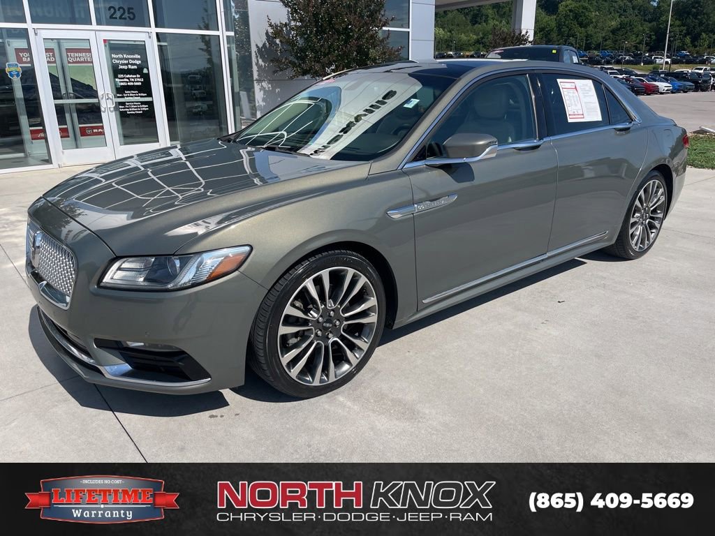 Used 2017 Lincoln Continental Select
