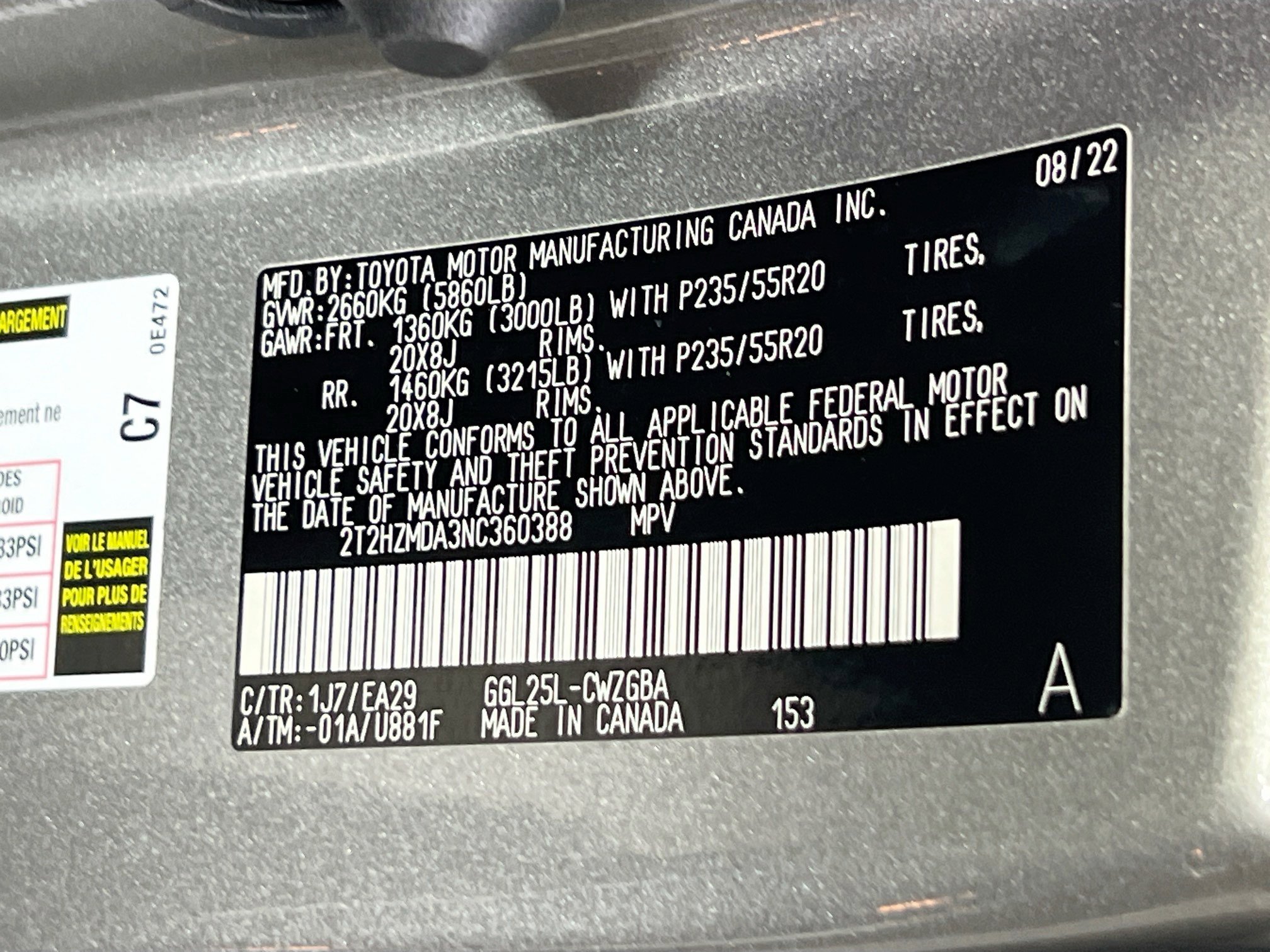 Used 2022 Lexus RX 350 AWD w/ Premium Package image 31