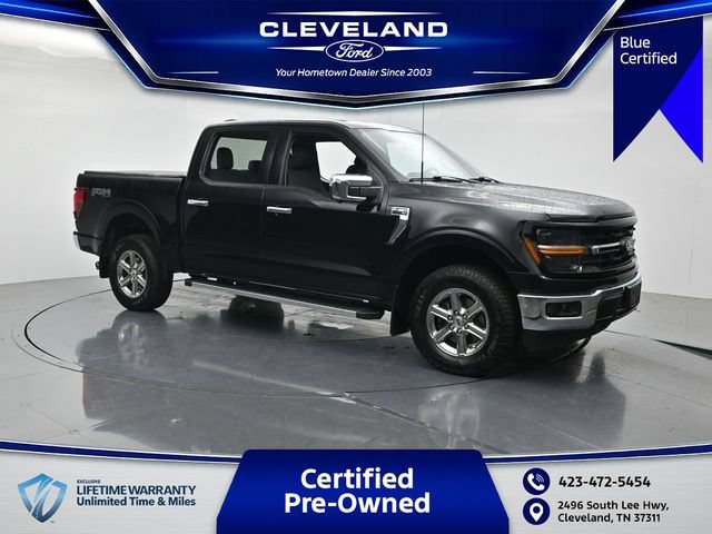 Certified 2024 Ford F150 XLT w/ FX4 Off-Road Package AWD/4WD 360° Tour