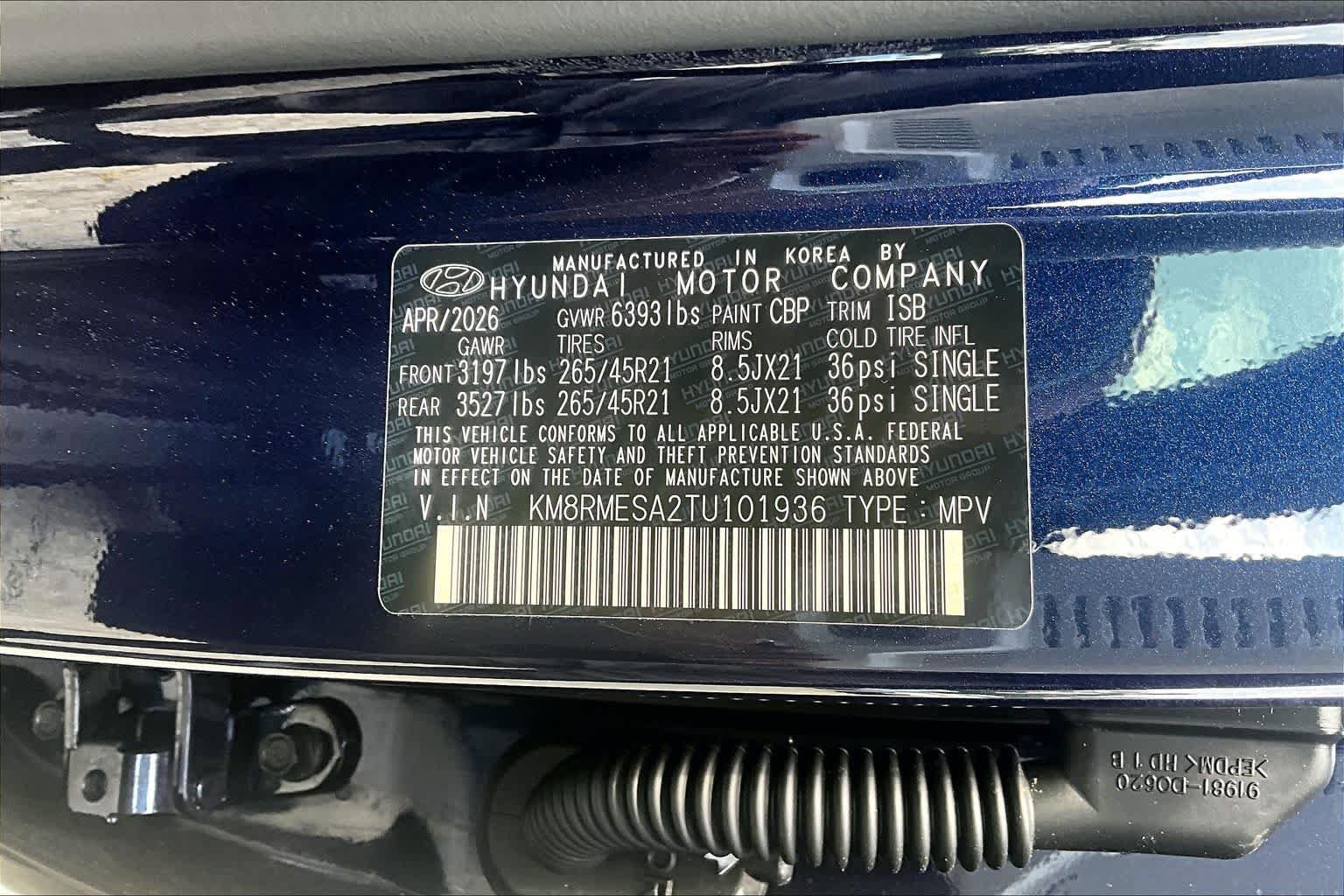 New 2026 Hyundai Palisade Calligraphy AWD/4WD image 14