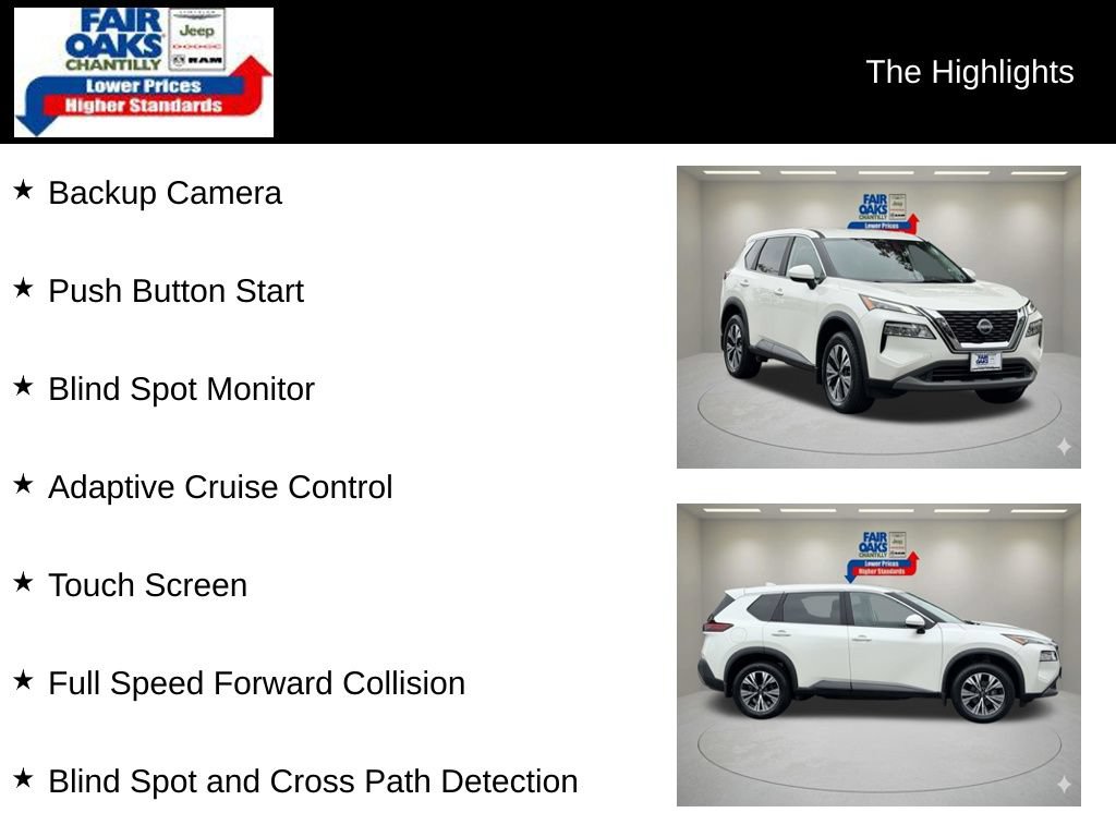 Used 2023 Nissan Rogue SV AWD/4WD image 2