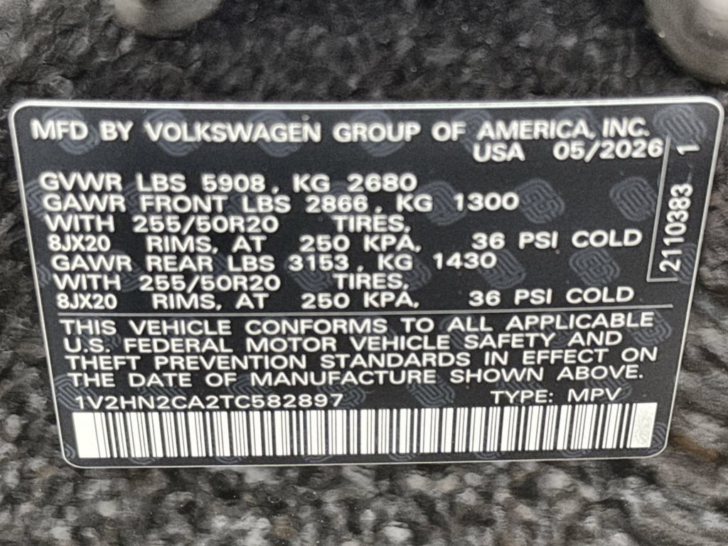 New 2026 Volkswagen Atlas SE AWD/4WD image 29