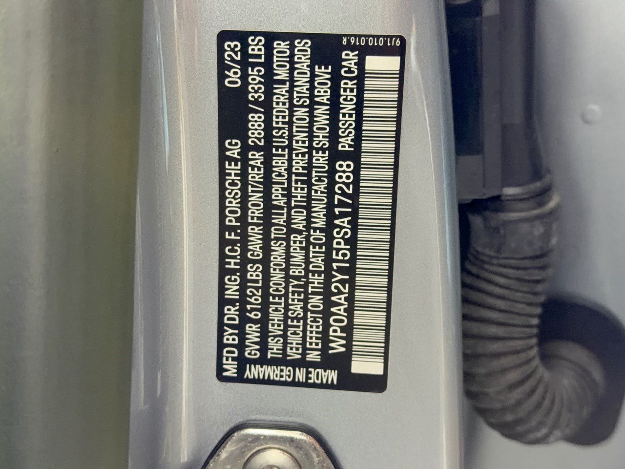 Certified 2023 Porsche Taycan RWD image 31