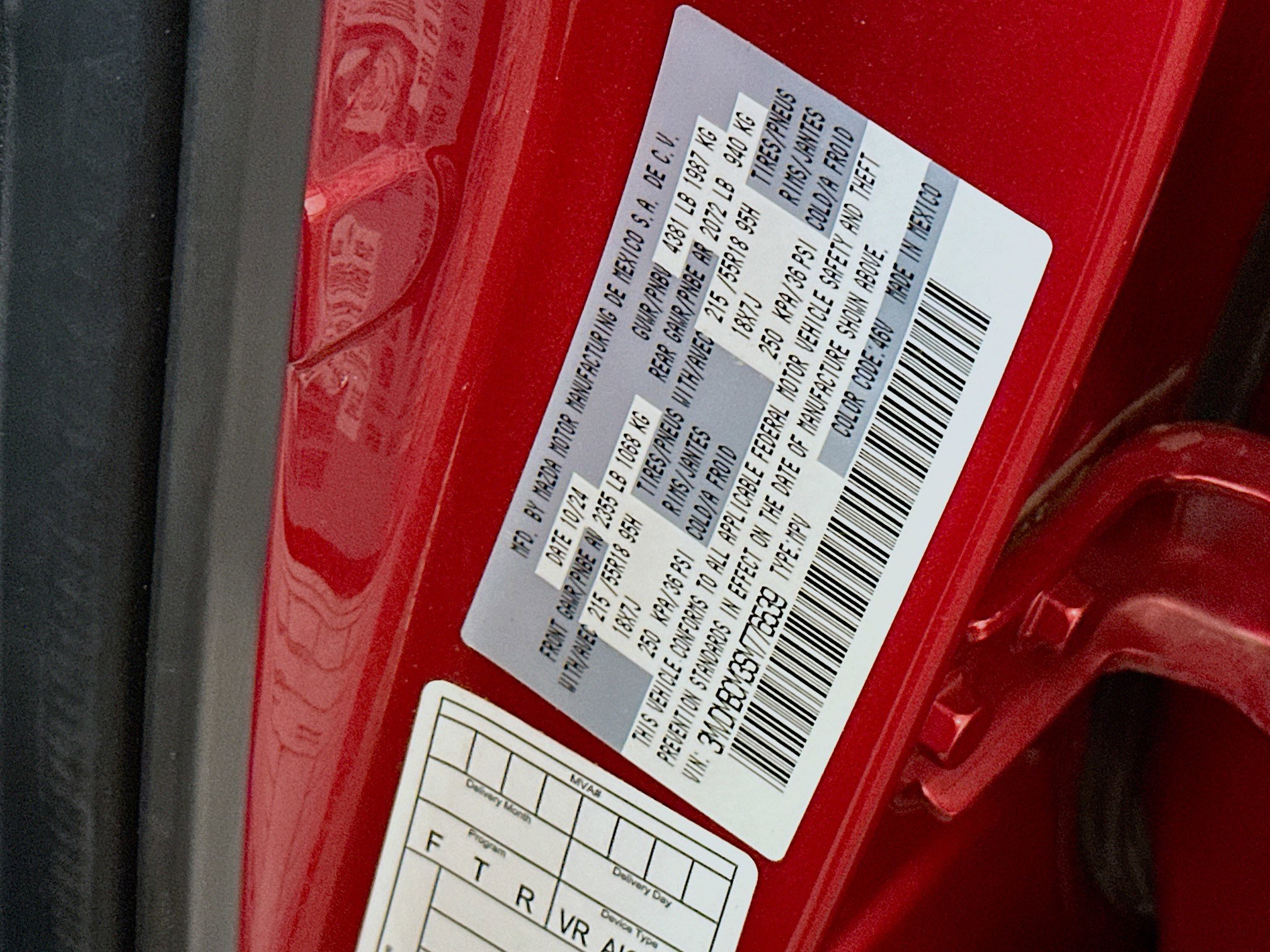 Used 2025 MAZDA CX-30 AWD 2.5 S w/ Preferred Package image 12