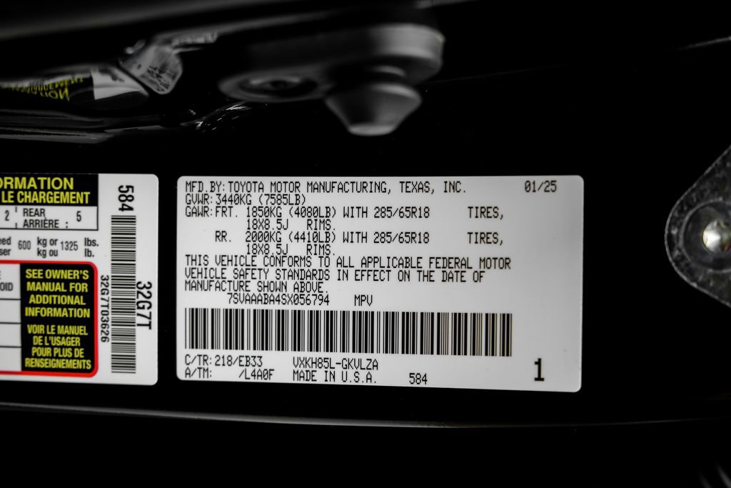 Used 2025 Toyota Sequoia TRD Pro AWD/4WD image 77