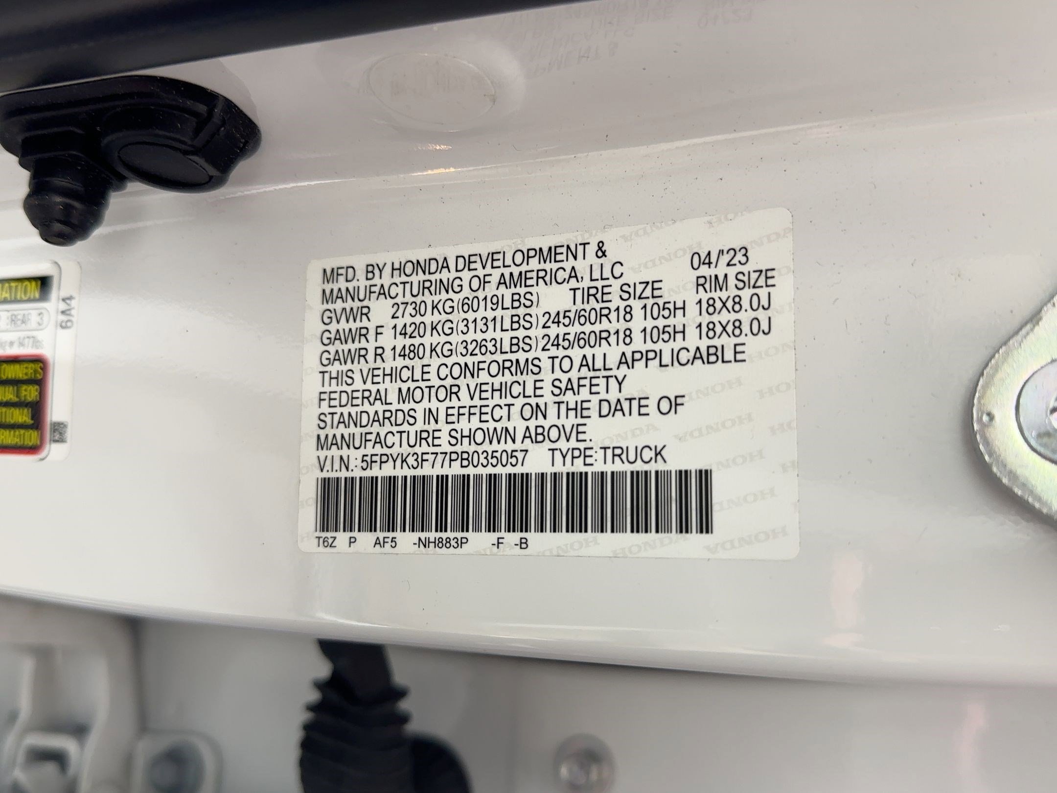 Used 2023 Honda Ridgeline RTL-E image 16