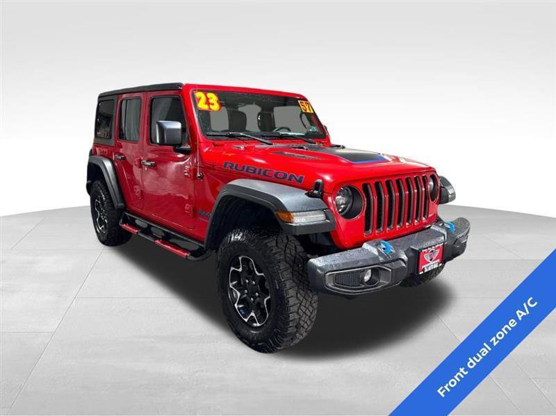 Used 2023 Jeep Wrangler Unlimited Rubicon 4xe AWD/4WD image 3