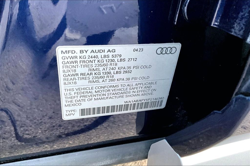 Used 2023 Audi Q5 2.0T Premium w/ Convenience Package AWD/4WD image 19