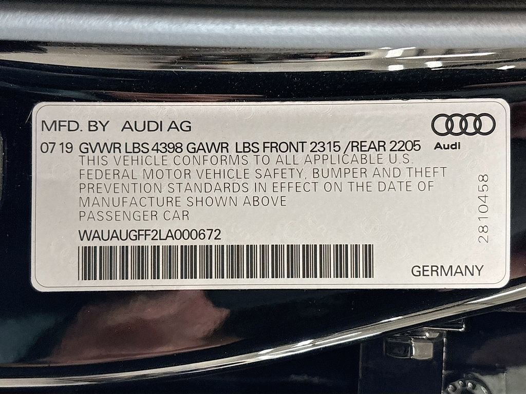 Used 2020 Audi A3 2.0T Premium FWD image 25