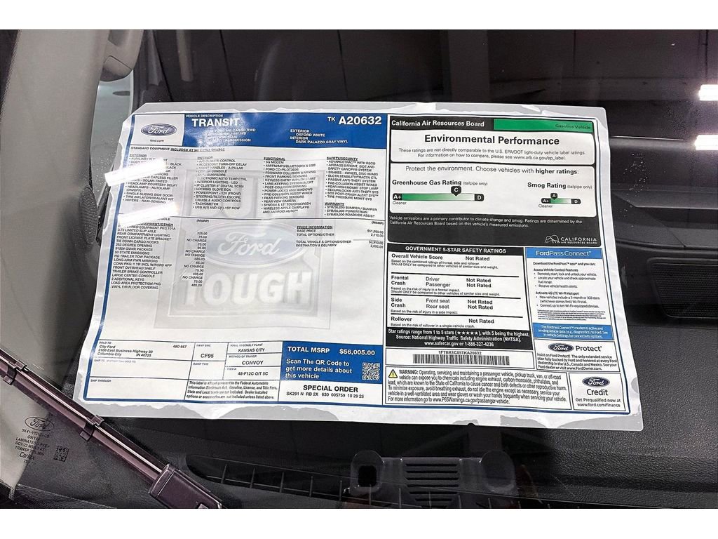 New 2026 Ford Transit 250 148 Medium Roof w/ Load Area Protection Package image 42