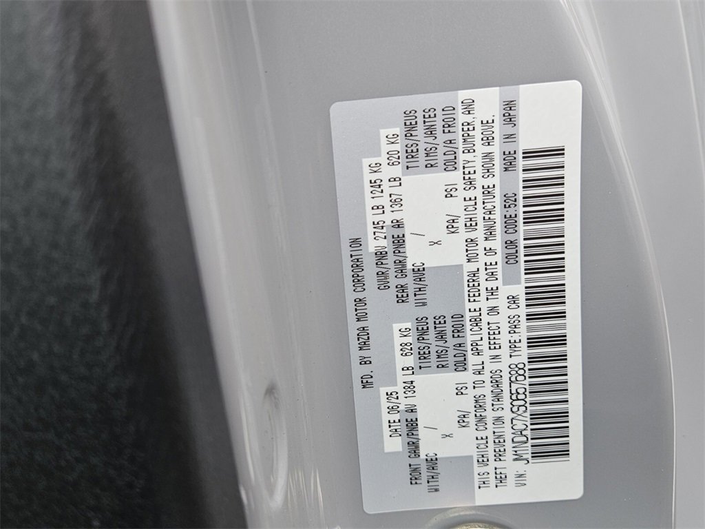 New 2025 MAZDA MX-5 Miata Club image 6