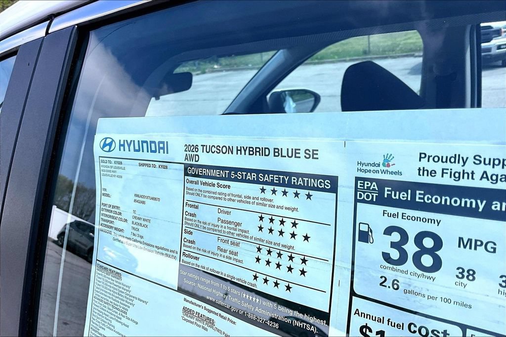 New 2026 Hyundai Tucson Blue SE AWD/4WD image 14