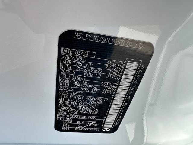 Used 2023 INFINITI QX50 Sport FWD image 38