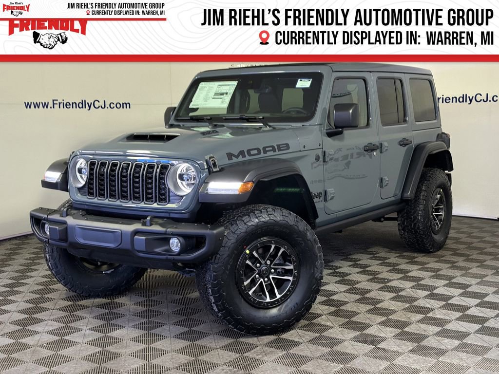 New 2026 Jeep Wrangler Unlimited Rubicon 392 w/ Quick Order Package 27X Moab AWD/4WD 360° Tour