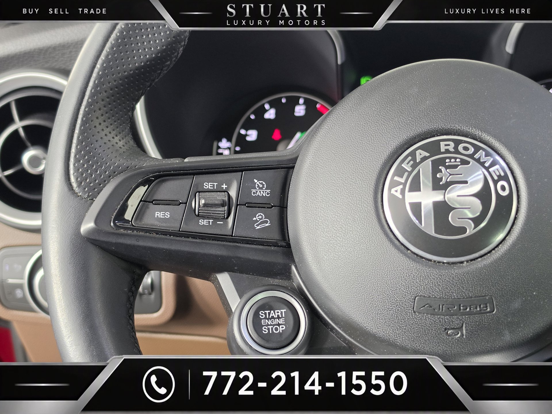 Used 2020 Alfa Romeo Stelvio Sport w/ Quick Order Package 22K Sport RWD image 10