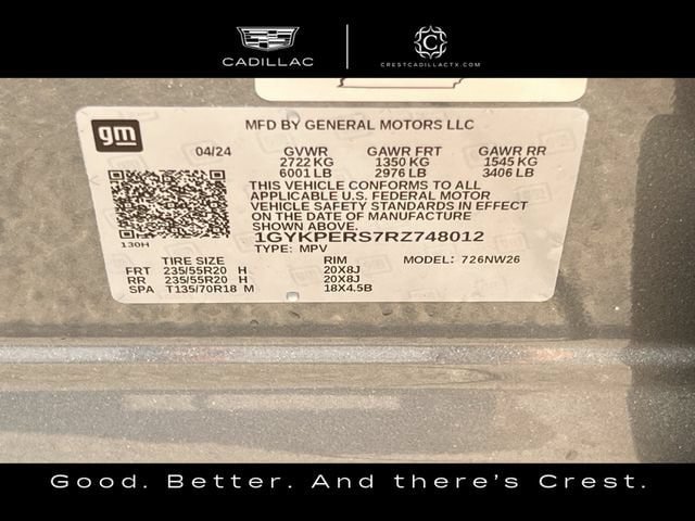 Used 2024 Cadillac XT6 Premium Luxury w/ Platinum Package FWD image 33
