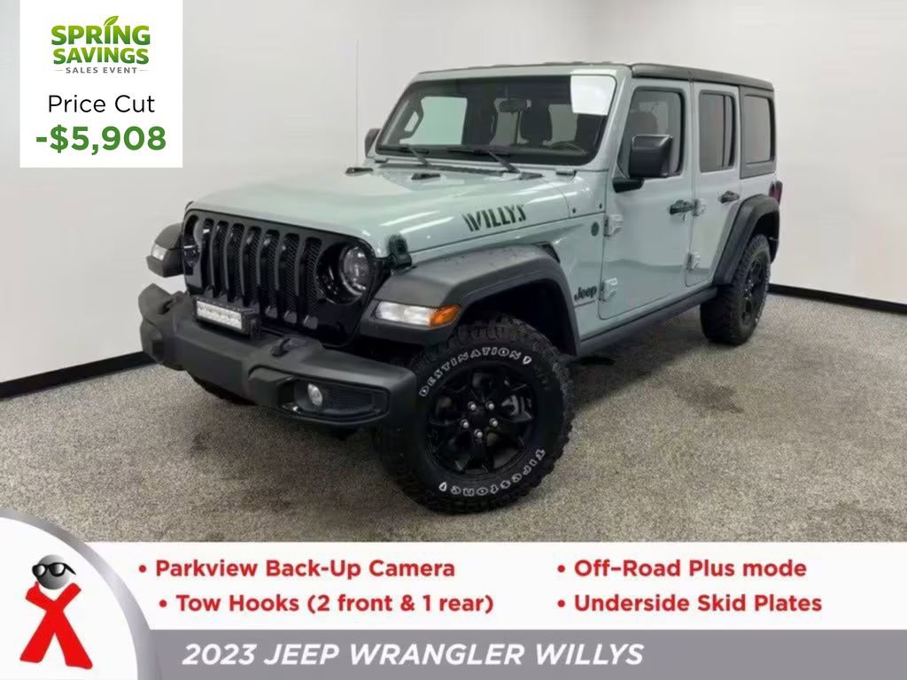 Used 2023 Jeep Wrangler Willys