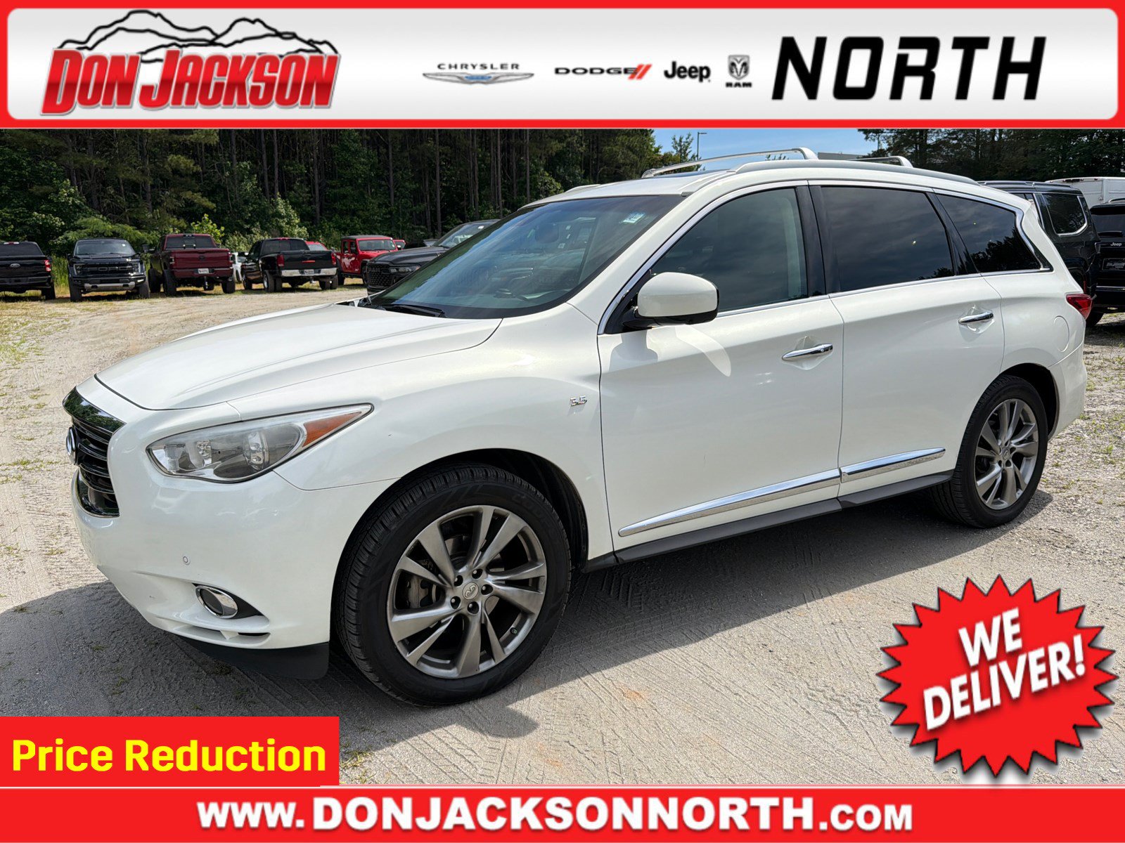 Used 2014 INFINITI QX60 FWD w/ Deluxe Touring Package